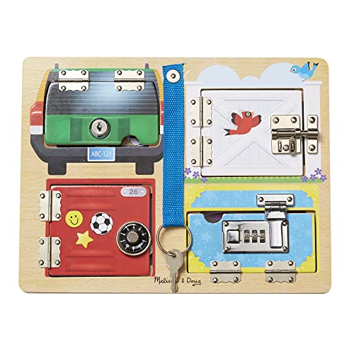 Shop Melissa & Doug Lock & Key Board at GoodBuy Gear