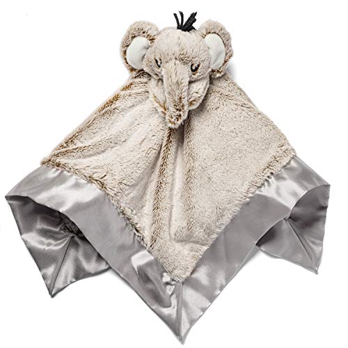 Lucy Darling Lovey Security Blanket, Animal Lover Elephant