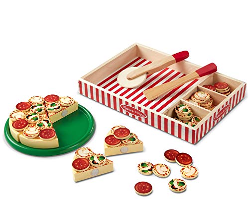 used Melissa & Doug Pizza Party Play Set, Pizza Counter