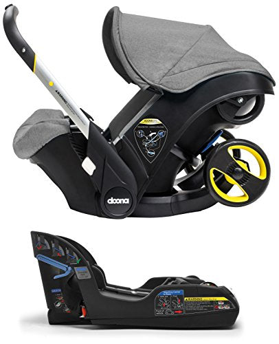 Doona Infant Car Seat & Stroller Combo, 2022, Storm Grey