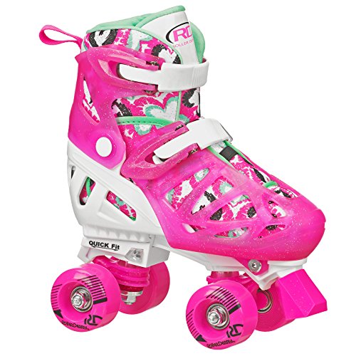 Roller Derby Fun Roll Skates, Adjustable Sizing 3-6