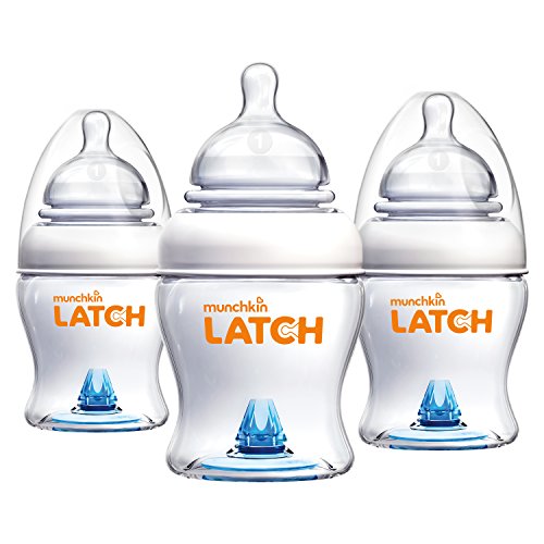 used Munchkin Latch Bottles, 3pk