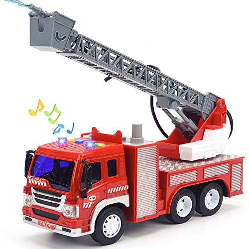 Think Wing Fire Truck Toy With Lights And Sounds