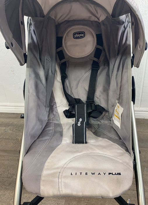 used Chicco Liteway Stroller, Moon Grey, 2016