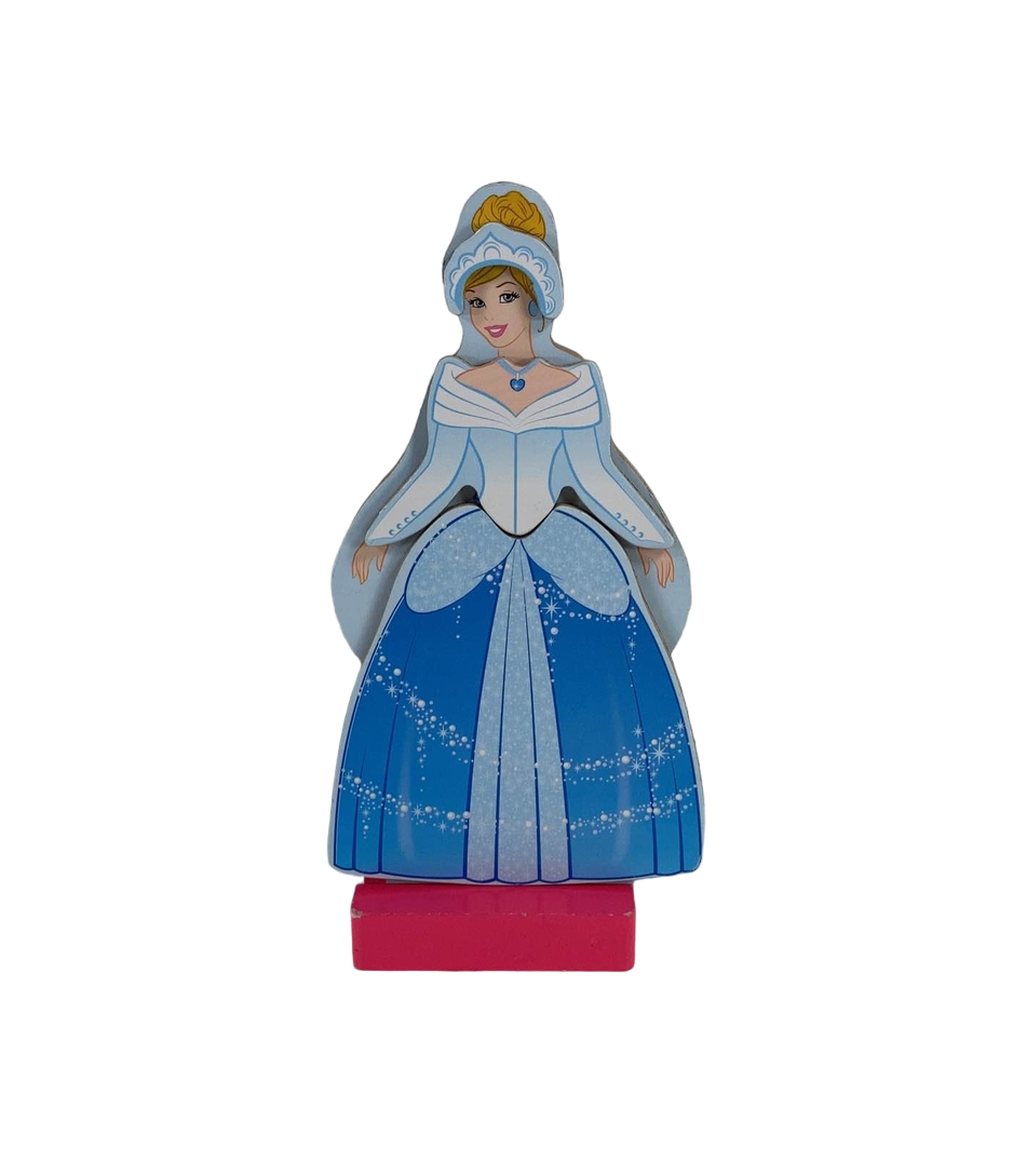 strapless open back dress Princess Magnetic Dress-Up Play Set