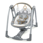 Shop Ingenuity Swing 'n Go Portable Swing, Bella Teddy at GoodBuy Gear