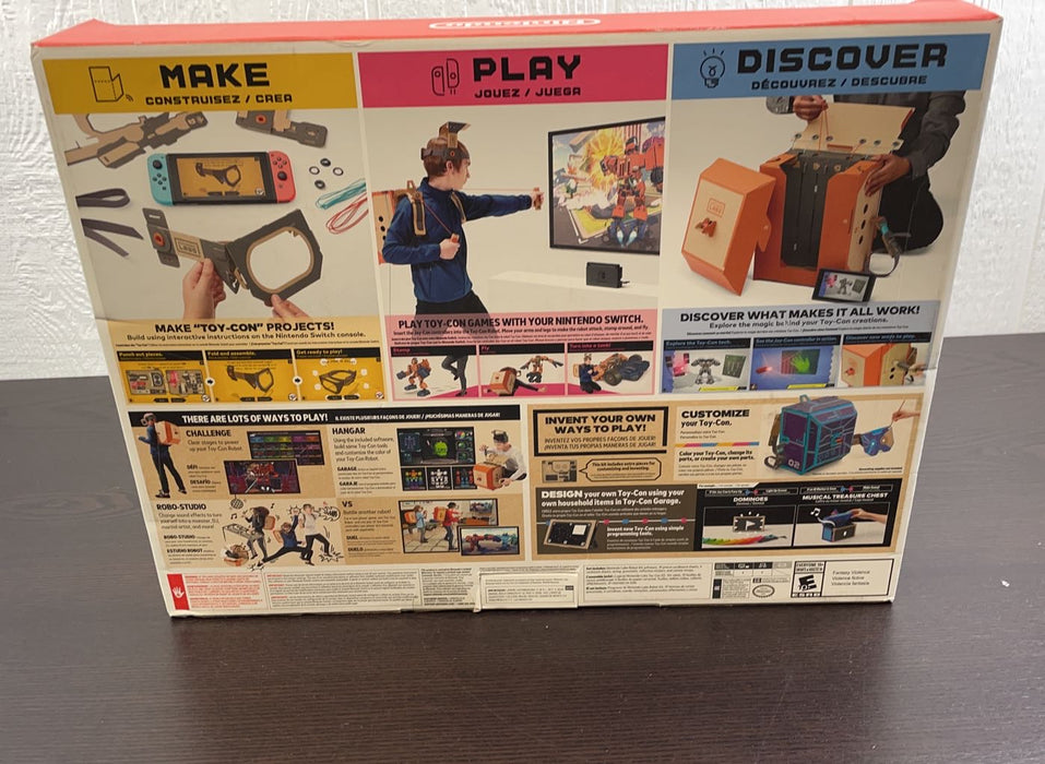 secondhand Nintendo Labo Robot Kit