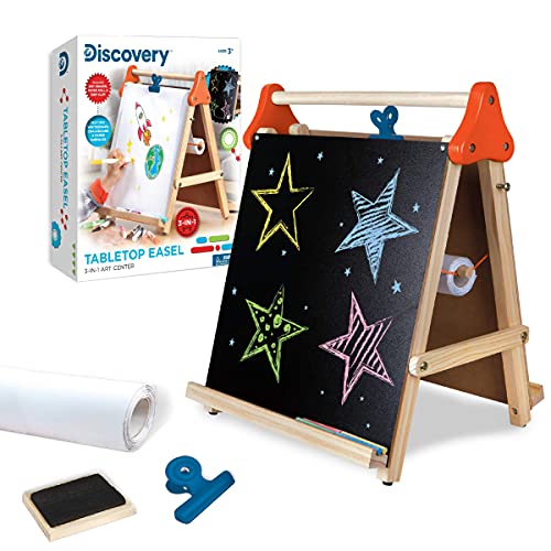 used Discovery Kids 3-in-1 Artist Tabletop Easel