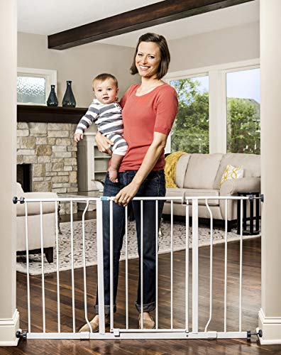 used Regalo Easy Open Extra Wide Walk-Through Baby Gate