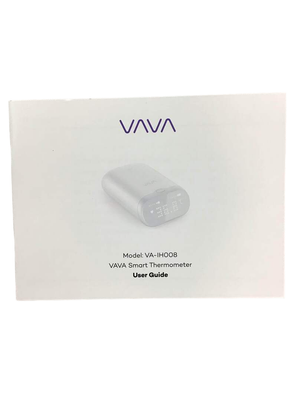 VAVA Smart Baby Thermometer, Digital Thermometer, with Fever Alarm, Wearable  Armpit 