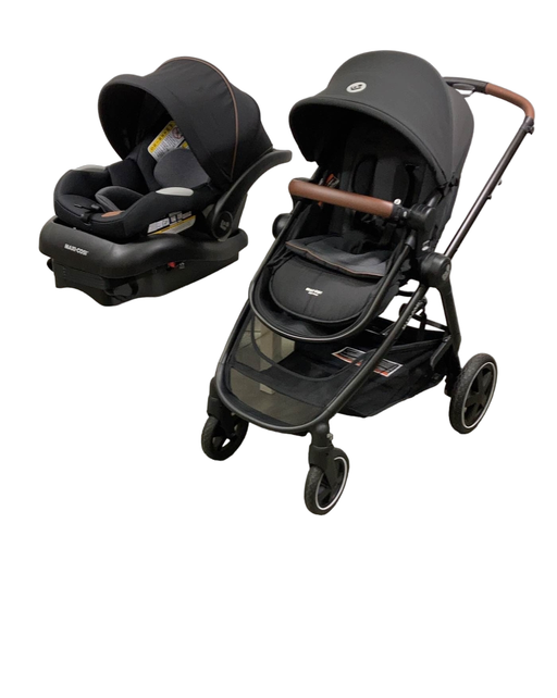 used Maxi-Cosi Zelia2 Luxe Travel System, New Hope Black, 2023