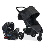 used Britax B-Free Travel System, 2019 Midnight