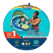 Shop SwimWays Baby Spring Float with Sun Canopy at GoodBuy Gear