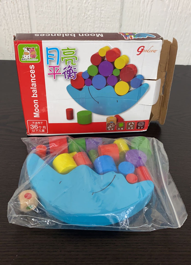 Wooden Stacking Balance Game