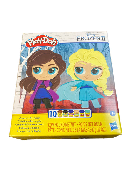 used Play-Doh Disney Frozen 2 Create 'n' Style Set