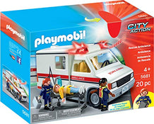 Playmobil Rescue Ambulance Vehicle Playset