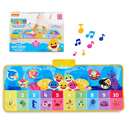 used Pinkfong Baby Shark Step and Sing Piano Dance Mat