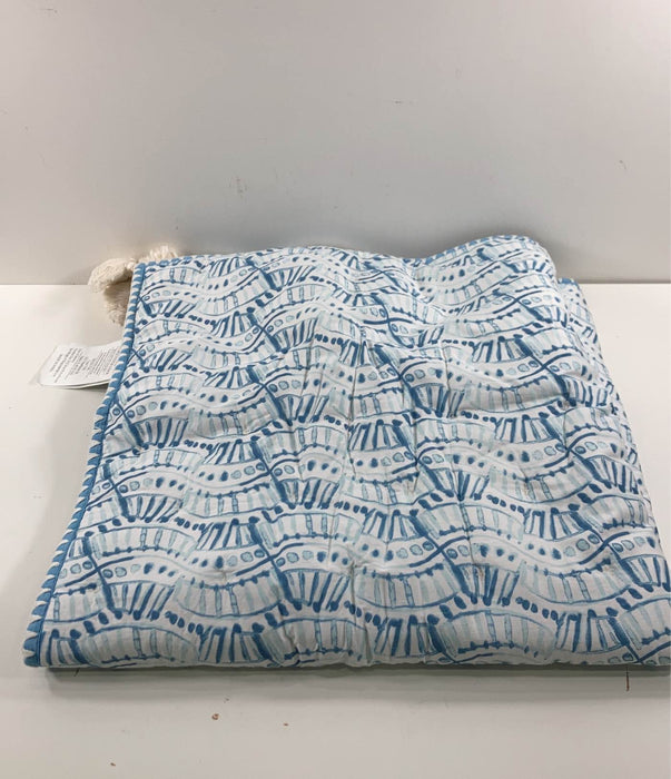 secondhand Crane Baby Quilted Blanket, Cotton Chambray