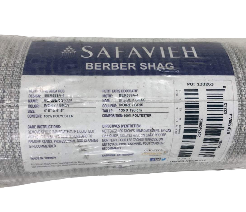 Shop Safavieh Berber Shag Rug 8’x10’ at GoodBuy Gear