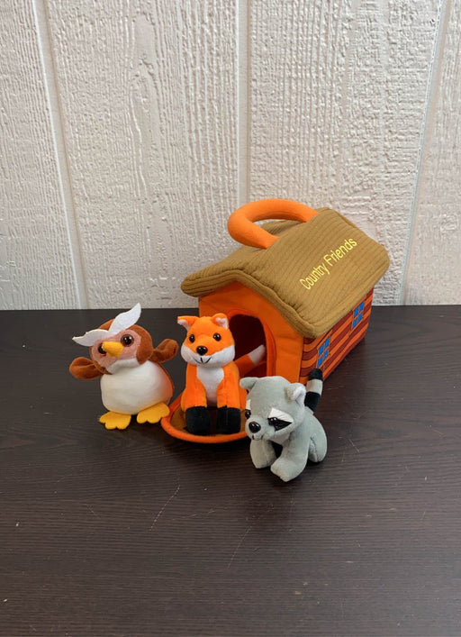 secondhand Etna Plush Woodland Animals Felt Farm