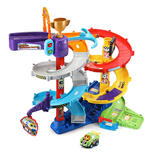 used VTech Go! Go! Smart Wheels Ultimate Corkscrew Tower