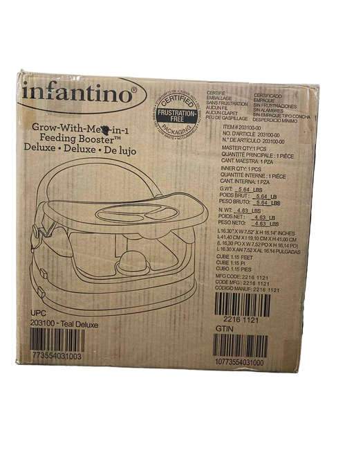 used Infantino Grow With Me 4 In 1 Two Can Dine Deluxe Booster Seat