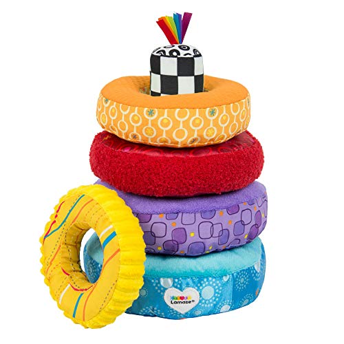 used Lamaze Rainbow Stacking Rings