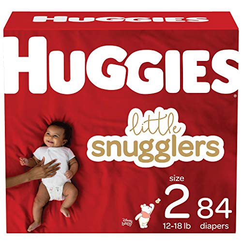 used Huggies Little Snugglers 84 Count, Size 2