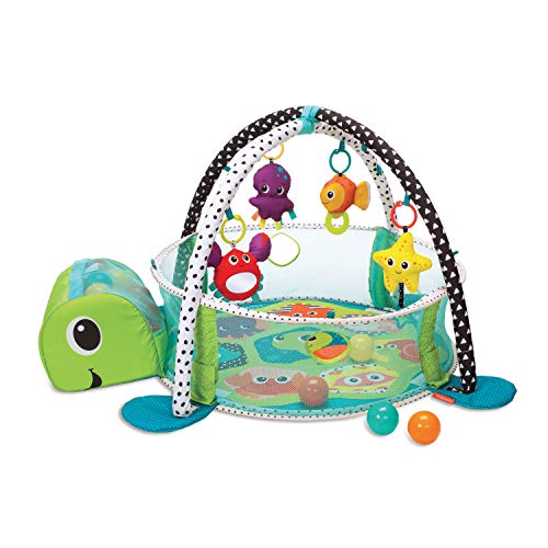 used Infantino Grow-with-me Activity Gym and Ball Pit