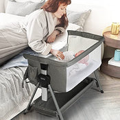 used Kinder Baby Bedside Sleeper Bassinet