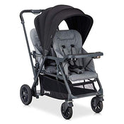 used Joovy Caboose S Too Sit And Stand Double Stroller, 2018, Grey Melange