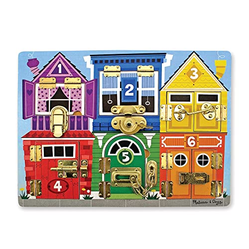 used Melissa & Doug Latches Board