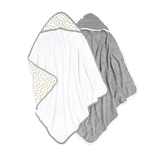 used Burt's Bees Baby Hooded Towels Bundle