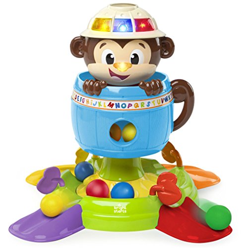 used Bright Starts Having A Ball Hide and Spin Monkey