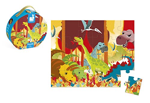Shop Janod Hat Box Puzzle, Dinosaurs at GoodBuy Gear