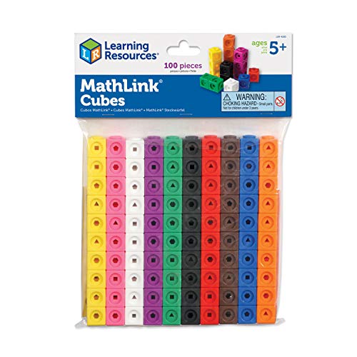 used Learning Resources MathLinks Cubes