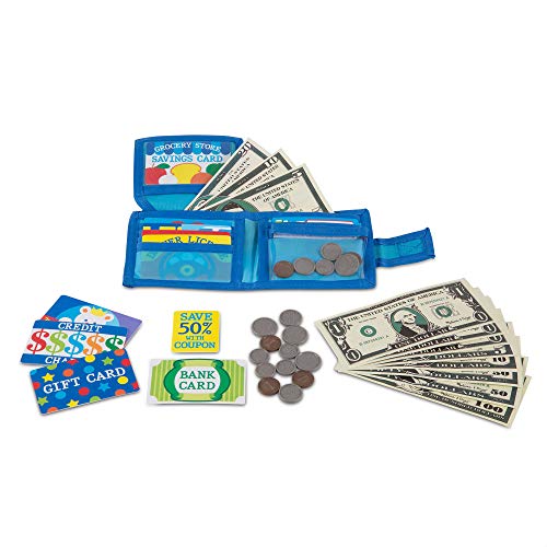 used Melissa & Doug Pretend To Spend Toy Wallet