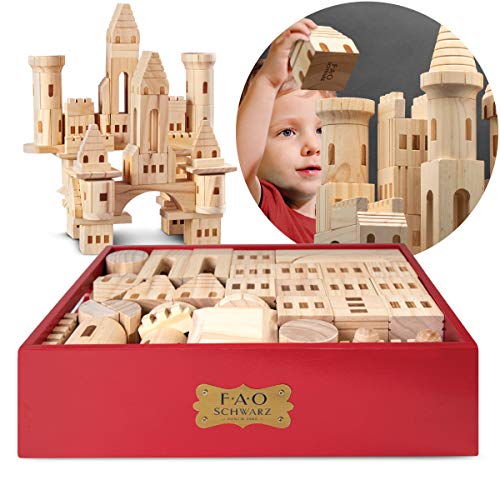 used FAO Schwarz Castle Building Blocks