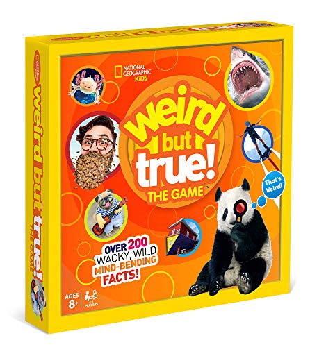 used Buffalo Games National Geographic Kids Weird But True Board Game