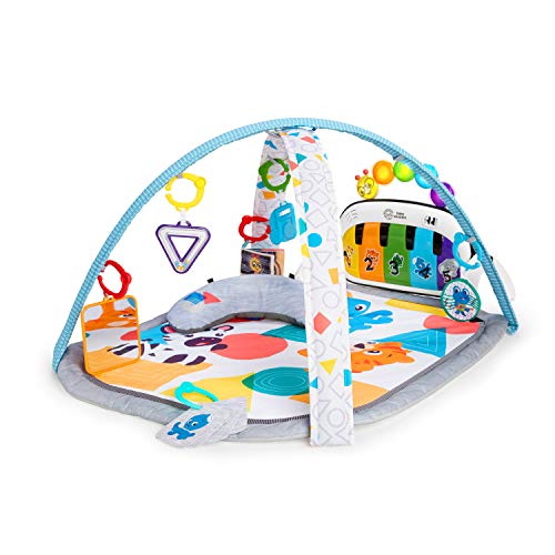 used Baby Einstein 4-in-1 Kickin’ Tunes Music Activity Gym, /missing flash cards