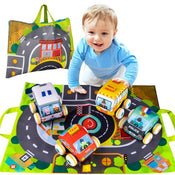 used UNIH Soft Plush Car Set With Play Mat