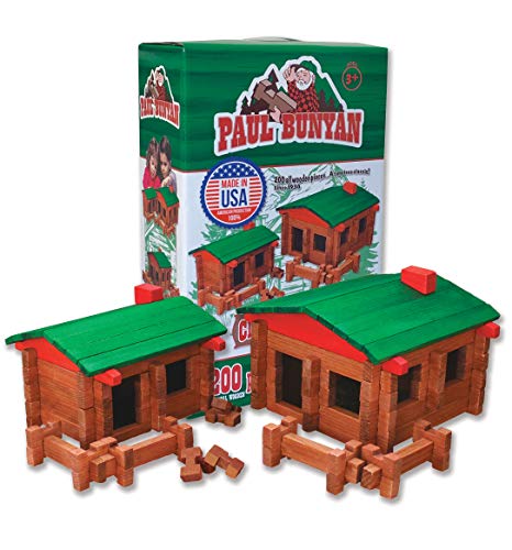 used Roy Toy Paul Bunyan Classic Log Cabin