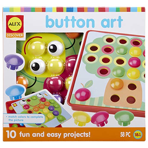 used ALEX Toys Button Art