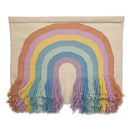 used Delta Children Handwoven Rainbow Wall Hanging