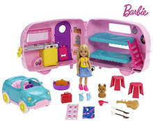 used Mattel Barbie Club Chelsea Camper Playset