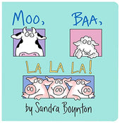Shop Sandra Boynton Moo, Baa, La La La Book at GoodBuy Gear