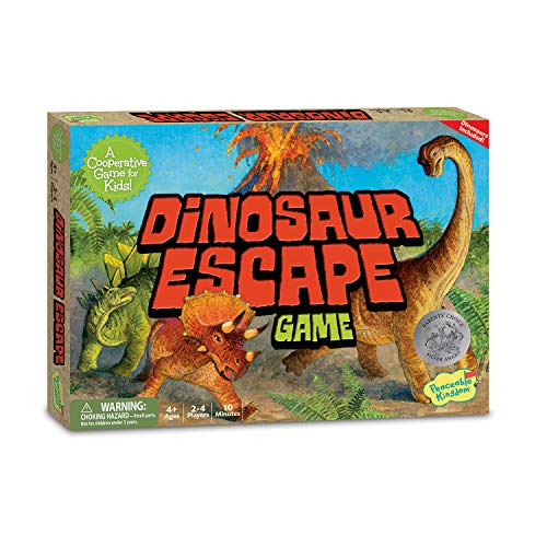 used Peaceable Kingdom Dinosaur Escape Game