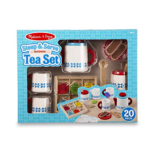 used Melissa & Doug Steep & Serve Tea Set