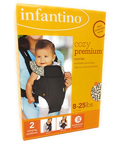 used Infantino Cozy Premium Baby Carrier, 8-25 pounds