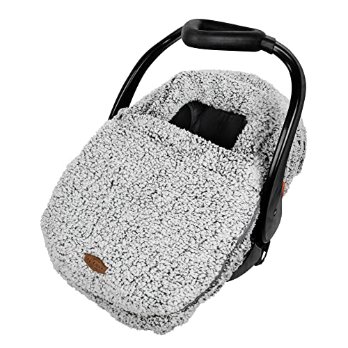 used JJ Cole Cuddly Car Seat Cover, Grey